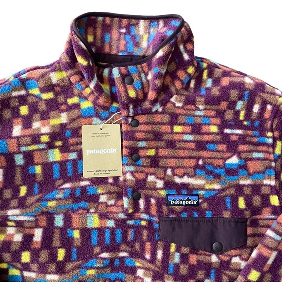 NWT Patagonia Synchilla Women Long Sleeve 1/4 Button Pullover Sweater Sz Various - Picture 3 of 16